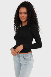 "Muse" top black