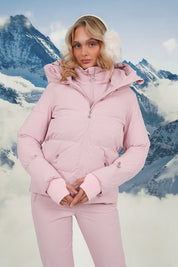 "Snowfall" ski jacket pink