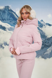 "Snowfall" ski jacket pink