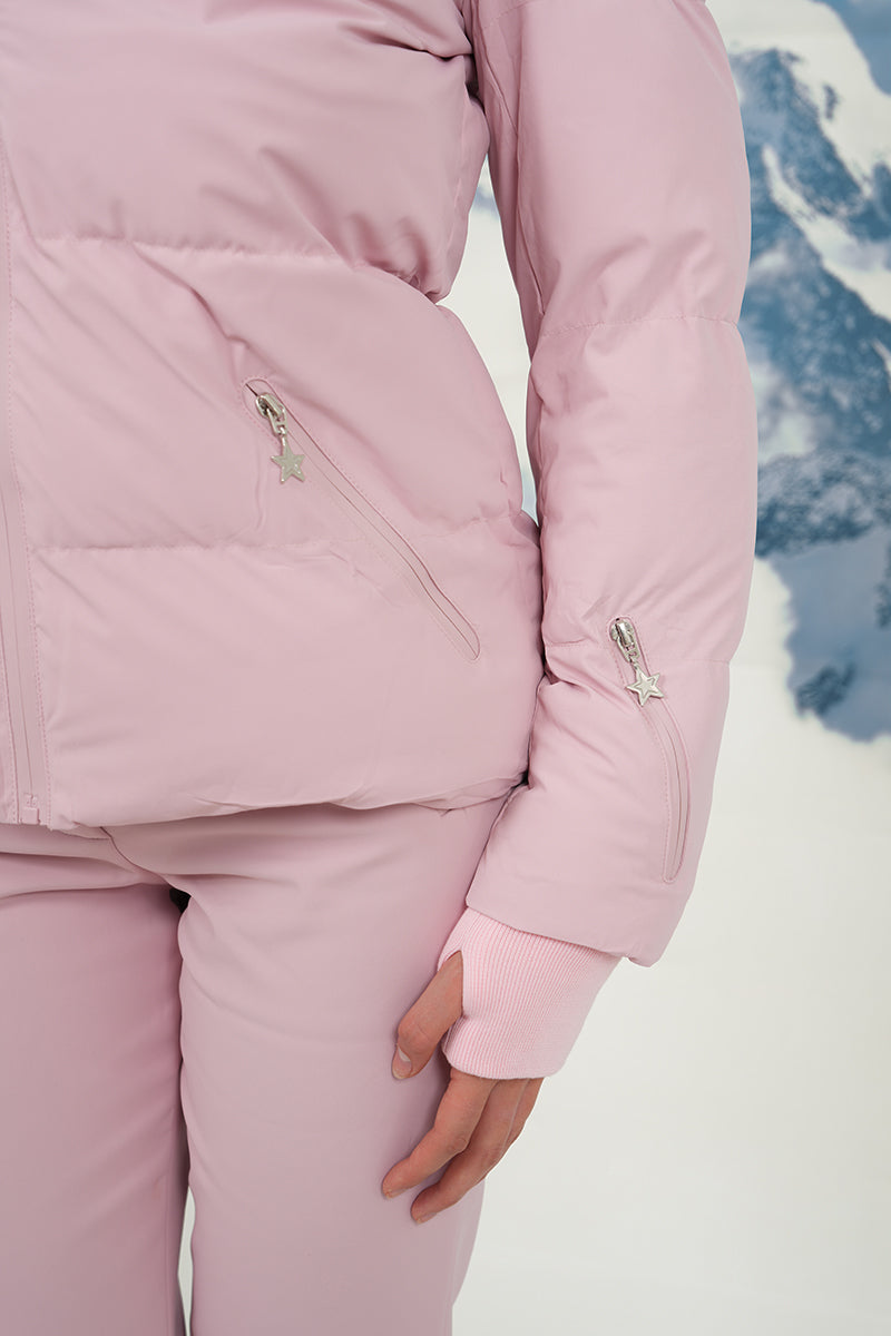 "Snowfall" ski jacket pink