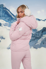 "Snowfall" ski jacket pink
