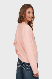 "Amour” sweater pink