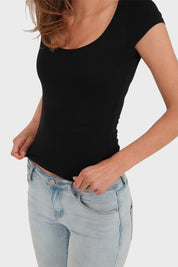 "Lola" top black