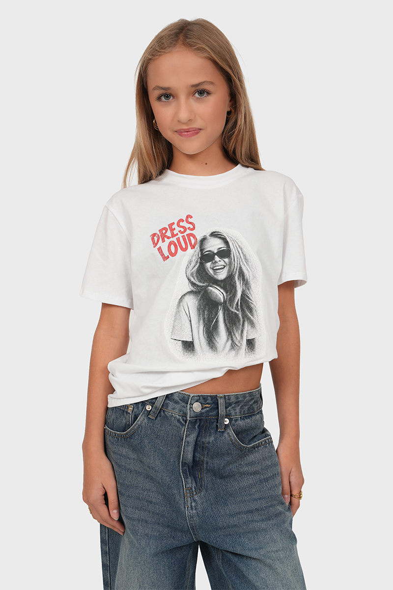 "Cici” t-shirt white