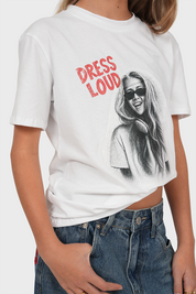 "Cici” t-shirt white
