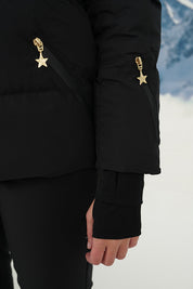 "Snowfall" skijakke svart