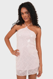 "Cannes" dress pink