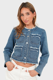 "Copenhagen" denim jacket blue