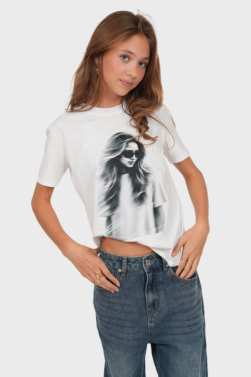 "Cathy” t-shirt white