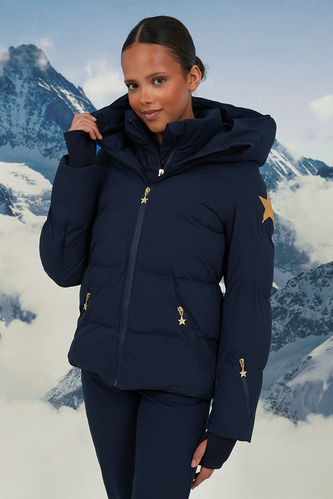 "Snowfall" ski jacket navy