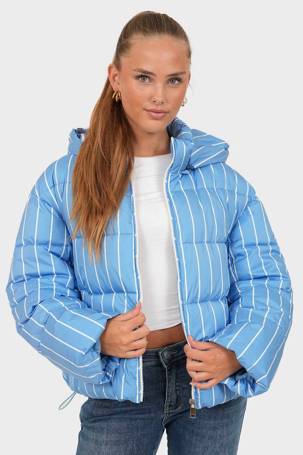 "Aspen" puffer jacket blue (PRE ORDER)