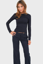 "Office" Pants Navy