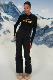 "Starry" ski pants black
