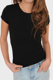 "Macy" top black