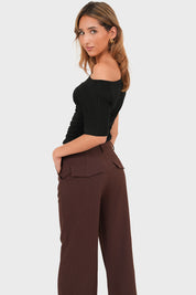 "Dinner" Pants Brown
