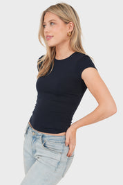 "Macy" top navy