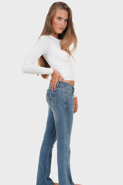 "Star Star" Jeans Blue