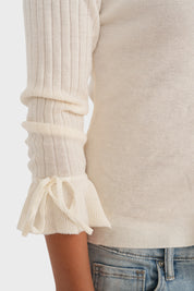 "Jules" sweater white