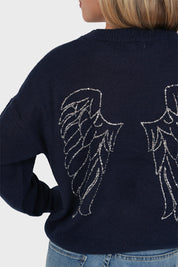 "Stacy" sweater navy
