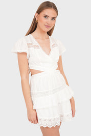 "Ulu Dress Blue + Ivory Dress White" - 10 aug