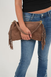 "Sage" bag taupe