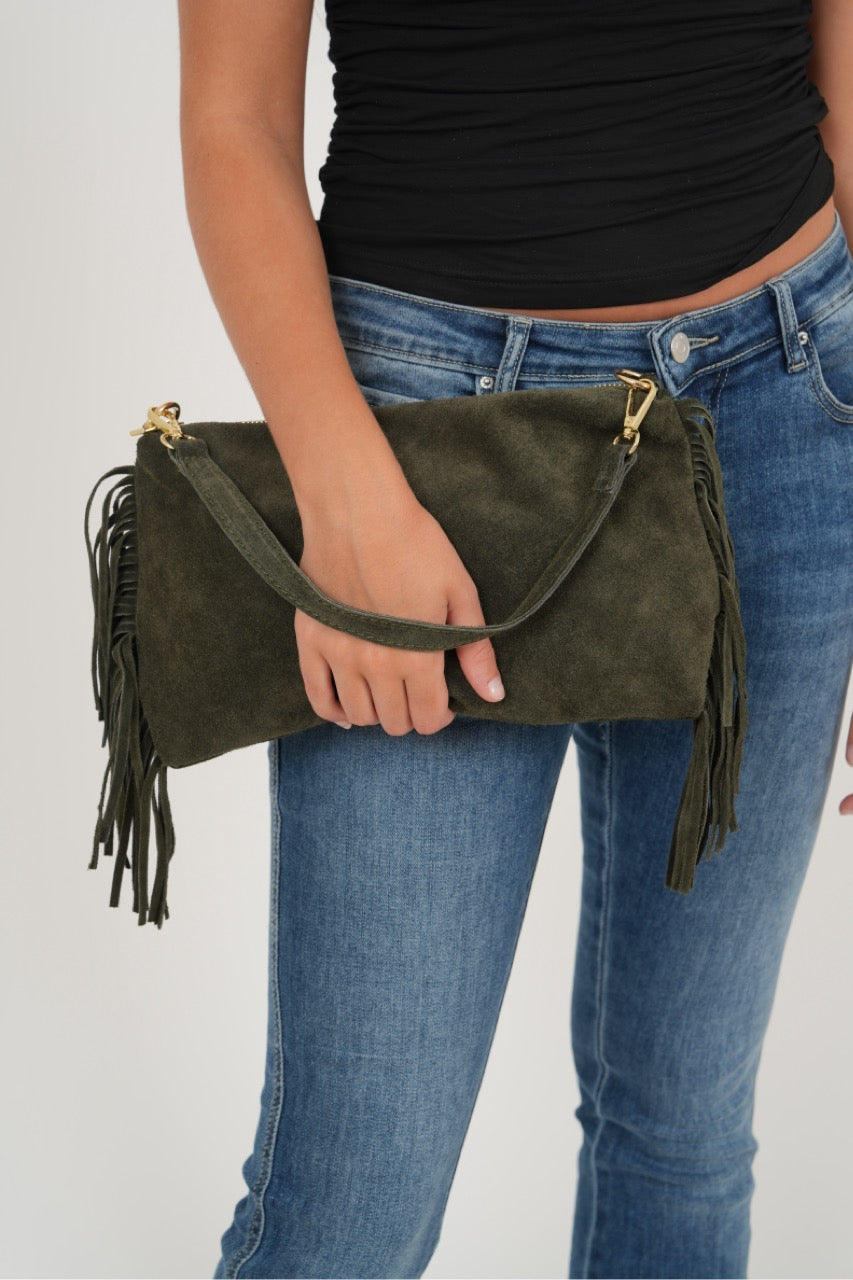 "Sage" bag kaki