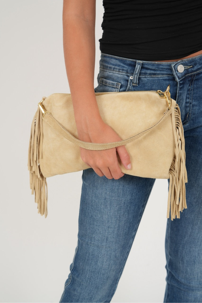 "Sage" bag beige