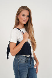 "Sage" bag navy