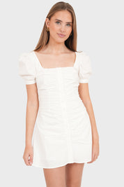 «Ellie»-kjole hvit