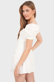 «Ellie»-kjole hvit