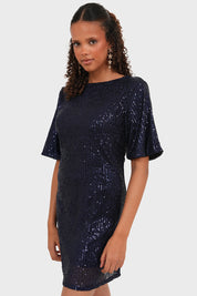 "Kennedy" dress navy