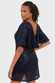 "Kennedy" dress navy
