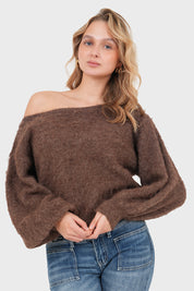 "Emmie" sweater brown