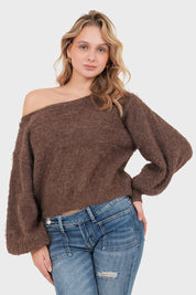 "Emmie" sweater brown