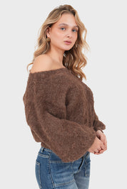 "Emmie" sweater brown