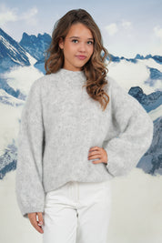 "Ame" sweater grey