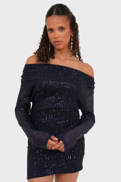 "Ellie" dress navy