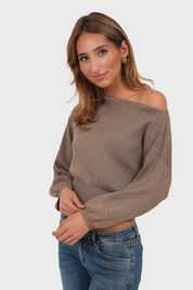 "Jade" sweater brown