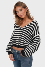 "Lyla" cardigan navy