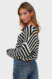 "Lyla" cardigan navy