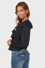 "Nayla" blouse navy
