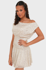 "London" dress champagne