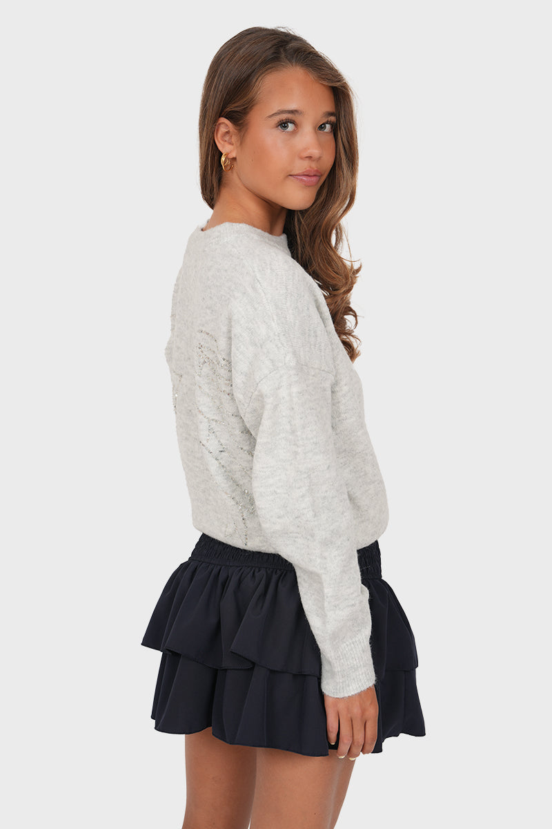 "Bloom" skirt navy