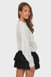 "Bloom" skirt black