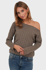 "Daphne" sweater brown