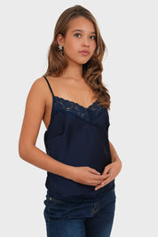 "Jolie" top navy