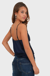 "Jolie" top navy
