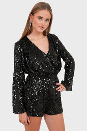 "Starlight" playsuit black