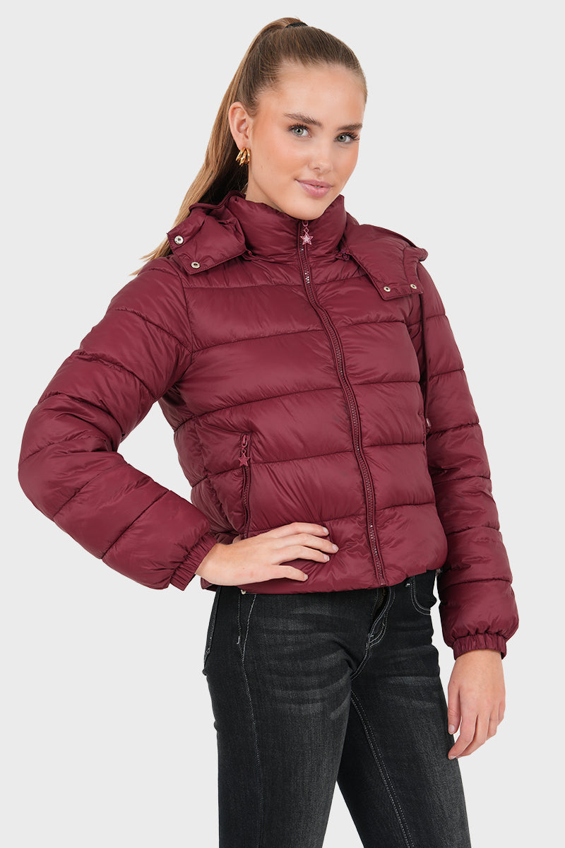 "Classic" puffer bordeaux