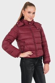 "Classic" puffer bordeaux